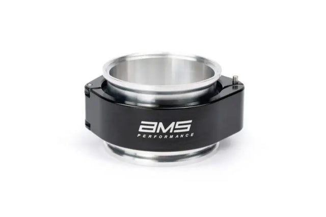 Black and silver metal coupling from AMS Performance QuickClamp 3.0in complete assembly with standard ferrules