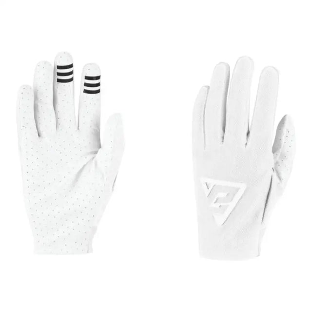 Pair of white black Aerlite Glove White/Black for golf, small size, Answer 23