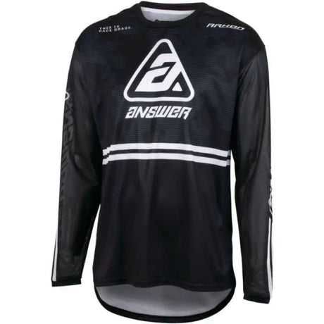 Answer 23 Arkon Trials Jersey Black/White/Grey - XS - 447387 - Misc Powersports