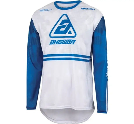 Answer 23 Arkon Trials Jersey Blue/White - Large - 447362 - Misc Powersports