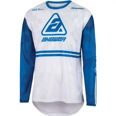 Answer 23 Arkon Trials Jersey Blue/White - XS - 447359 - Misc Powersports