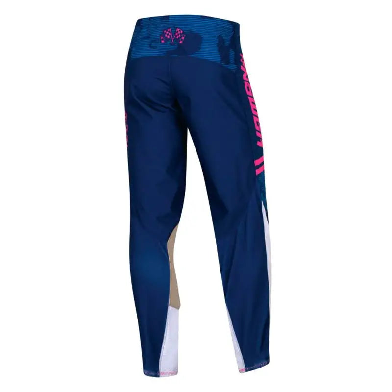 Answer 23 Arkon Trials Pant Blue/White/Magenta Youth Size - 16 - 447612 - Misc Powersports