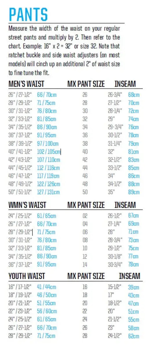 Answer 23 Arkon Trials Pant Blue/White/Magenta Youth Size - 20 - 447614 - Misc Powersports
