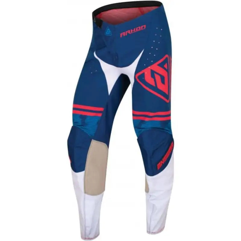 Answer 23 Arkon Trials Pant Blue/White/Red Size - 28 - 447379 - Misc Powersports