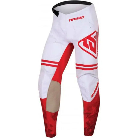 Answer 23 Arkon Trials Pant Red/White Size - 28 - 447351 - Misc Powersports