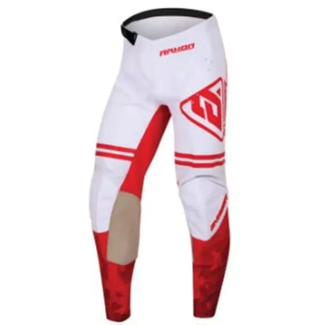 Answer 23 Arkon Trials Pant Red/White Size - 32 - 447353 - Misc Powersports