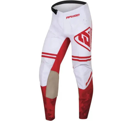 Answer 23 Arkon Trials Pant Red/White Size - 34 - 447354 - Misc Powersports