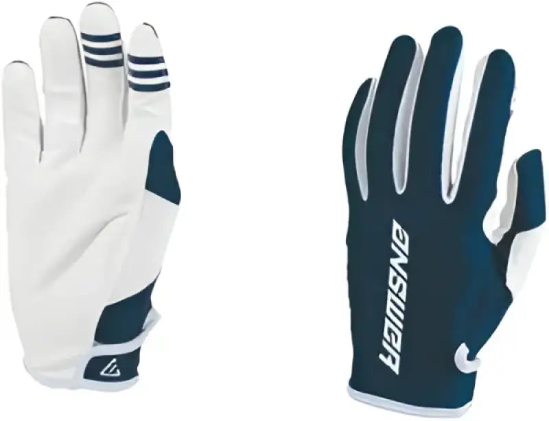 Answer 23 Ascent Glove Navy White featuring a pair of navy white gloves for your activities