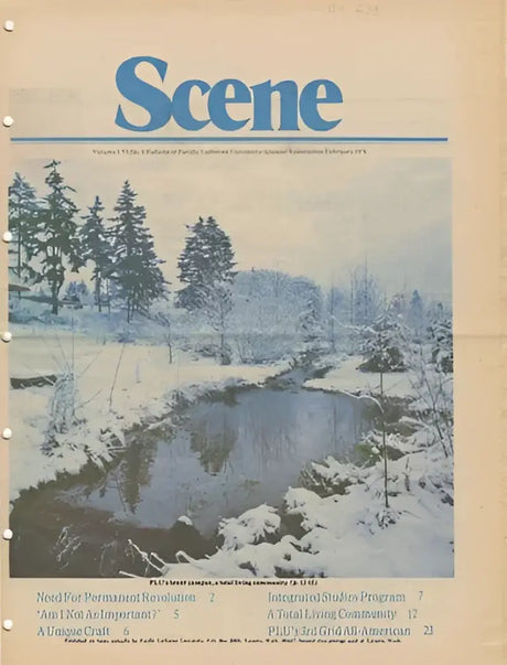 Vintage magazine cover with Answer 23 Ascent Glove Orange Black Youth Large