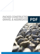 Construction gravel and aggregates with Answer 23 Ascent Glove Orange/Black Youth Small