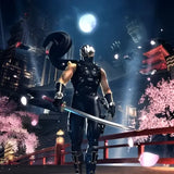 Youth Ninja warrior with katana wearing Answer 23 Ascent Glove Orange/Black