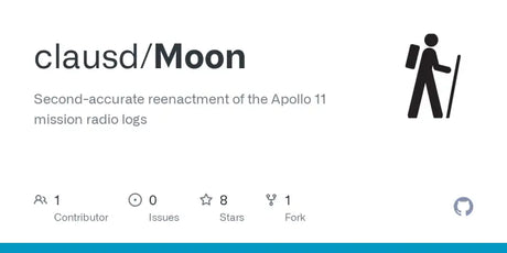 Answer 23 Ascent Glove Red White Blue Youth large with GitHub repo for Apollo 11 logs