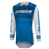 Answer 23 Elite Finale Jersey Blue/White/Silver - Large - 447432 - Misc Powersports