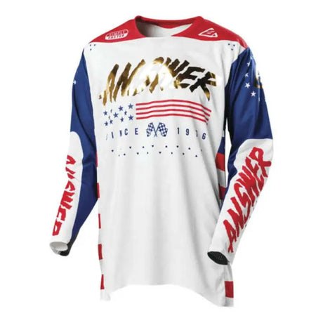 Answer 23 Elite Finale Jersey Red/White - Large - 447418 - Misc Powersports