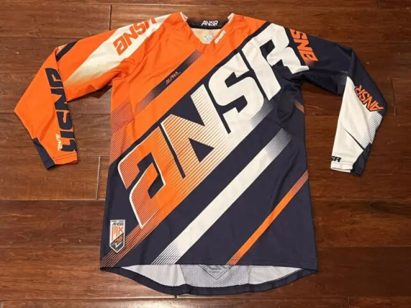 Answer 23 Elite Fusion Jersey Astana/Orange/Rhodamine - Medium - 447473 - Misc Powersports