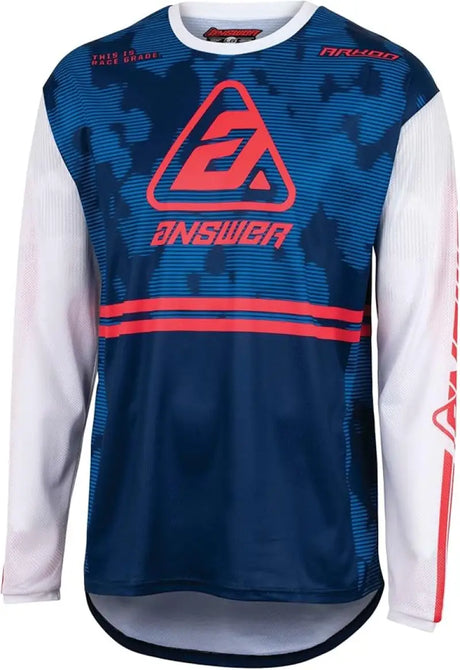 Answer 23 Elite Fusion Jersey Astana/Orange/Rhodamine - Small - 447472 - Misc Powersports