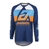 Answer 23 Elite Fusion Jersey Astana/Orange/Rhodamine Youth - Large - 447629 - Misc Powersports