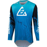 Answer 23 Elite Fusion Jersey Blue/Black/White - XS - 447485 - Misc Powersports