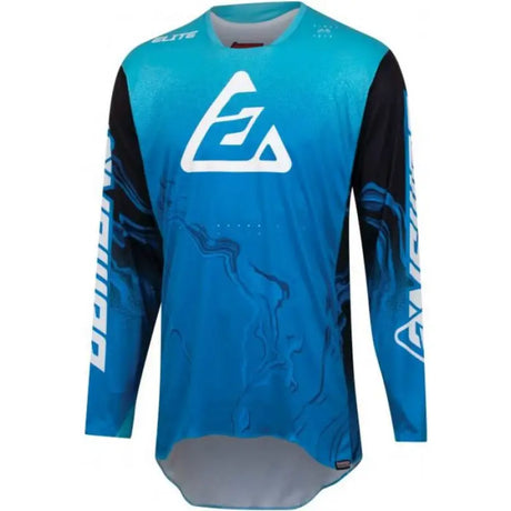 Answer 23 Elite Fusion Jersey Blue/Black/White - XS - 447485 - Misc Powersports