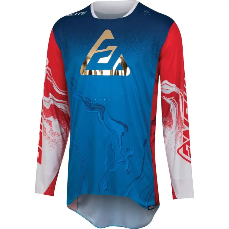Answer 23 Elite Fusion Jersey Red/White/Blue - XL - 447461 - Misc Powersports