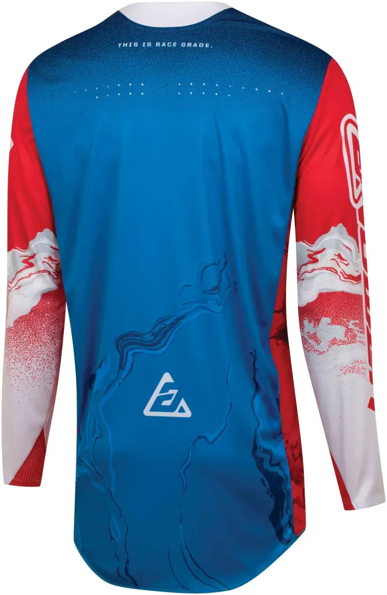 Answer 23 Elite Fusion Jersey Red/White/Blue Youth - XL - 447622 - Misc Powersports