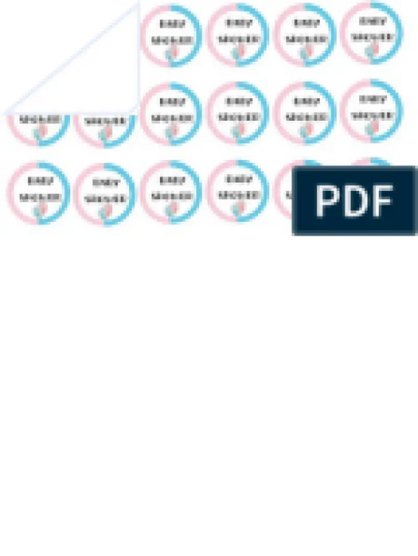 Baby shower stickers with peak glove navy white design on Answer 23 Peak Glove XS