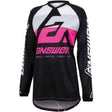 Answer 23 Syncron CC Jersey Black/White/Rhodamine Youth - XS - 447547 - Misc Powersports