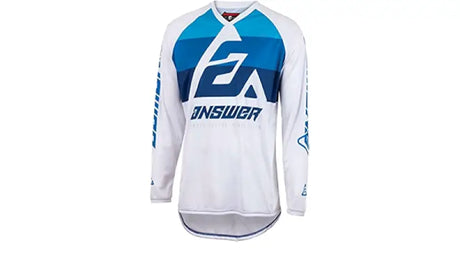 Answer 23 Syncron CC Jersey Blue/White - Medium - 447277 - Misc Powersports