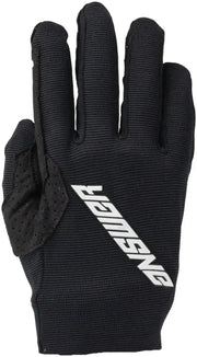 Black cycling glove from Answer 25 Aerlite Gloves Black/White Youth XL