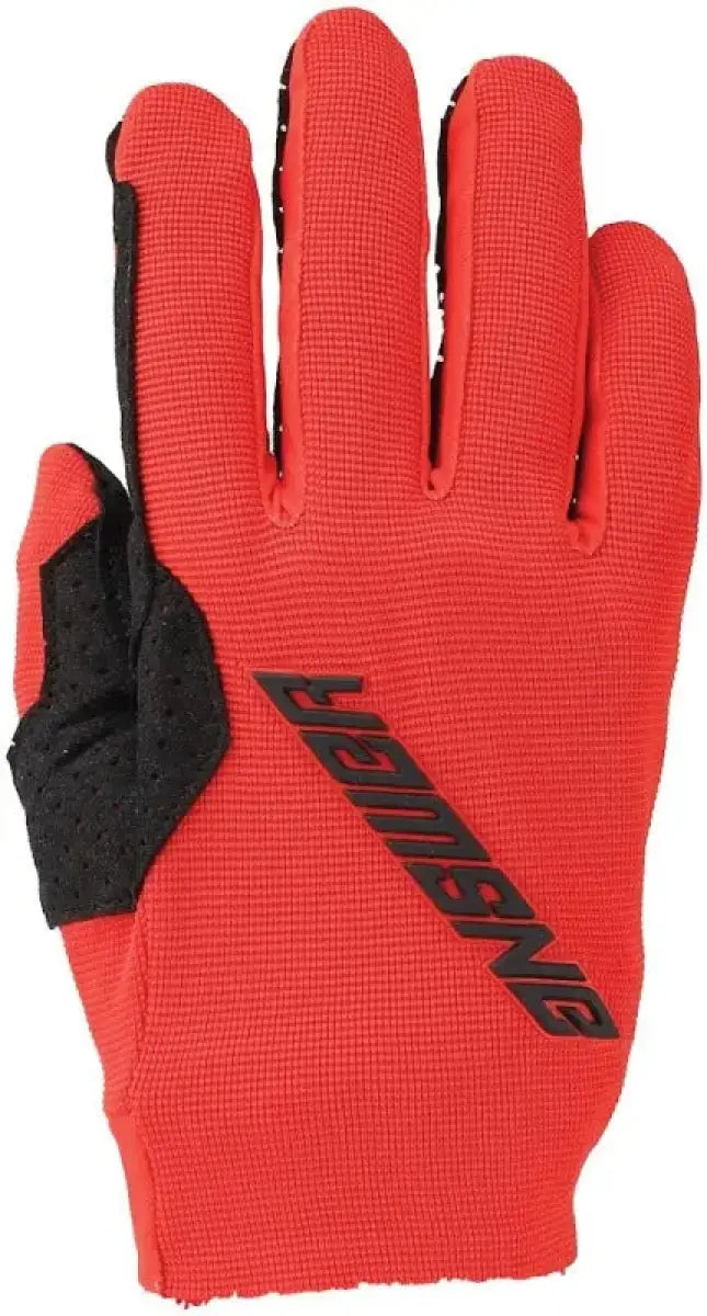 Red black Aerlite Gloves Youth large for cycling comfort and style