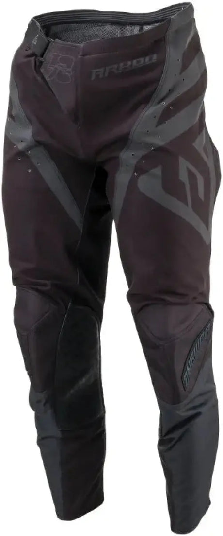 Black Arkon Nitrus Pants for motocross, size 28, durable nitrus gear