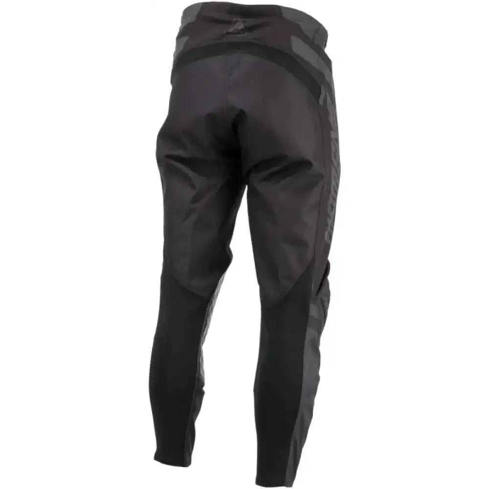 Men’s black motocross riding pants with reinforced knees, Answer 25 Arkon Nitrus Pants Black/Grey