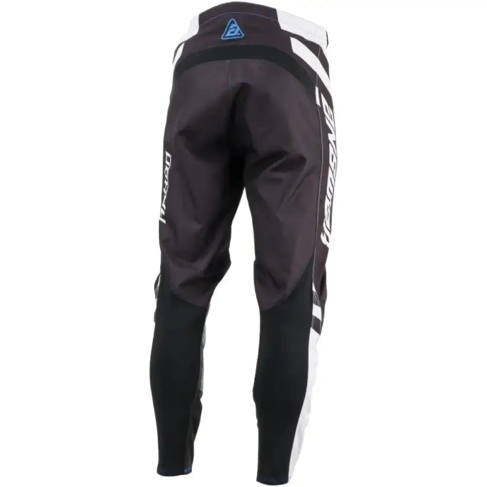 Black and white Arkon Nitrus Pants for youth motocross riding in Answer 25 Arkon Nitrus collection