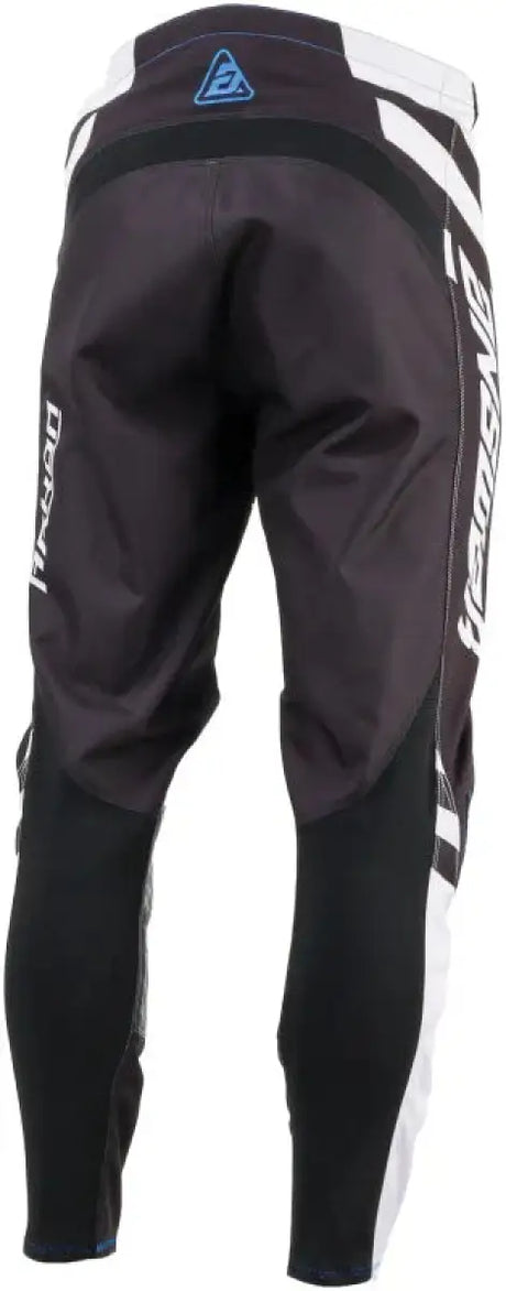 Black and white Arkon Nitrus Pants for youth motocross riding in Answer 25 Arkon Nitrus collection
