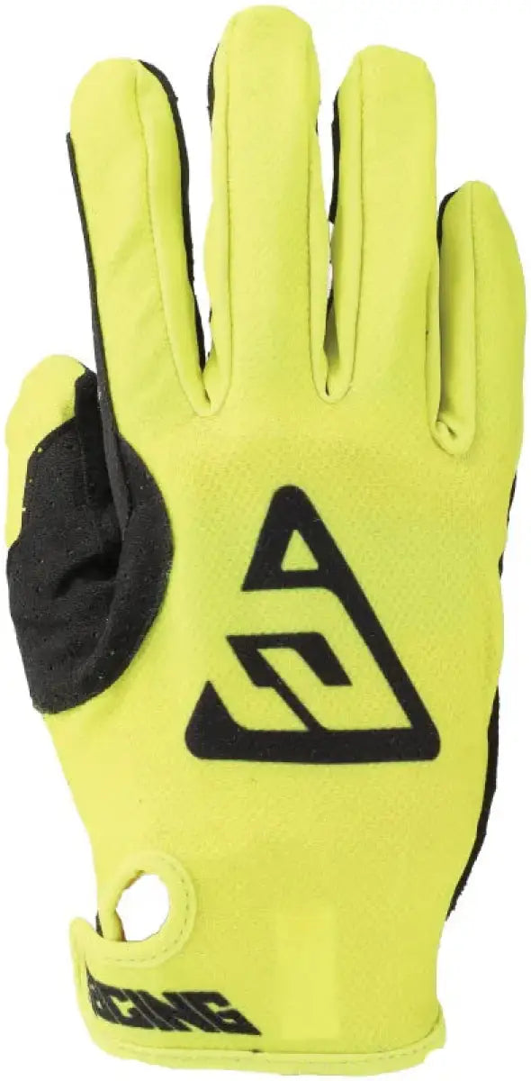 Yellow and black ascent gloves Hyper Acid Black for the Answer 25 Ascent Gloves Large