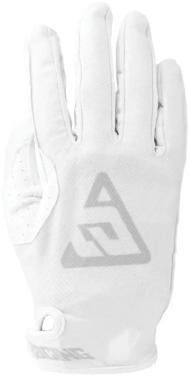 White and grey Answer 25 Ascent Gloves XL for golf, stylish ascent gloves white