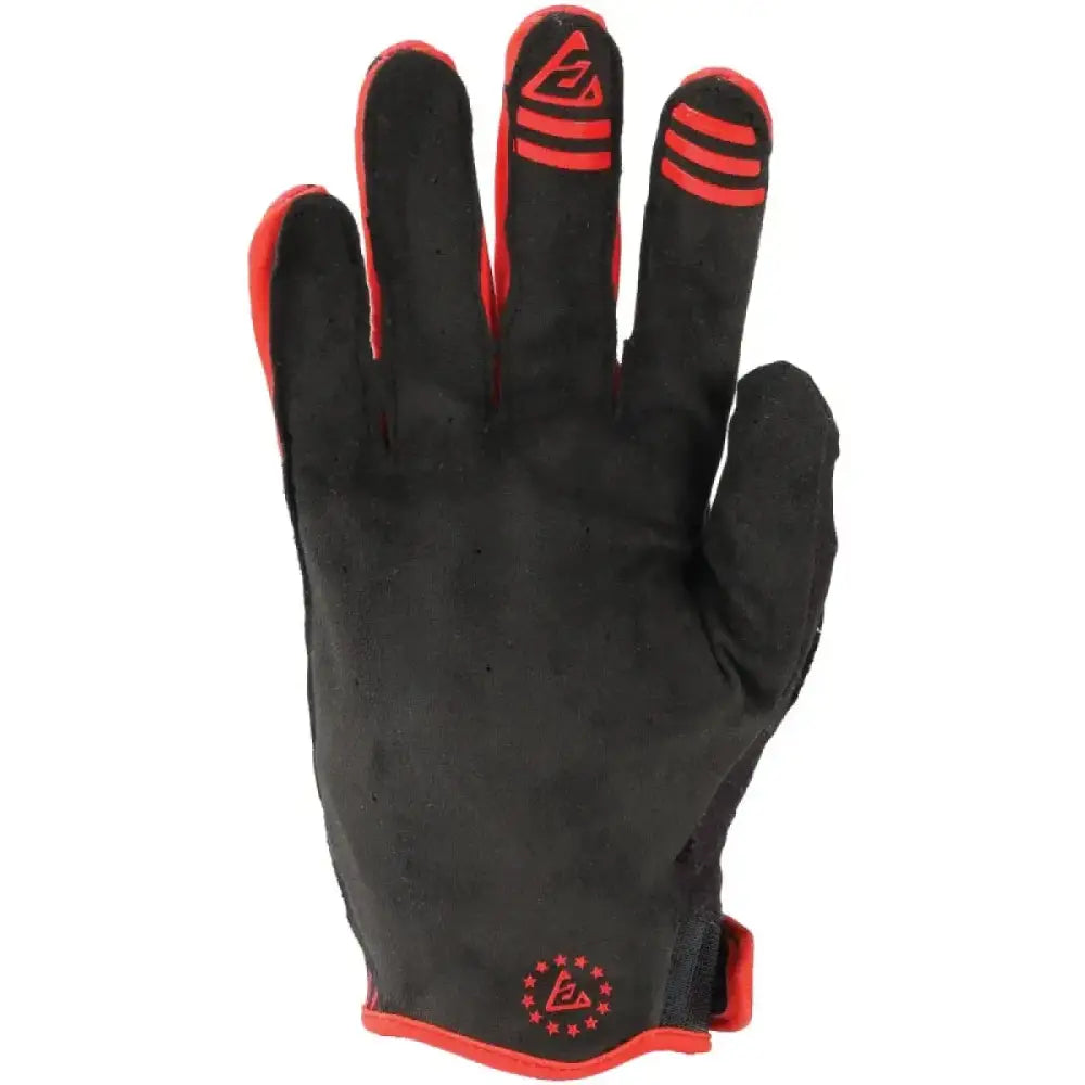 Black and red Ascent Prix Gloves for cycling, Answer 25 Ascent Prix Gloves Red/Black 2XL