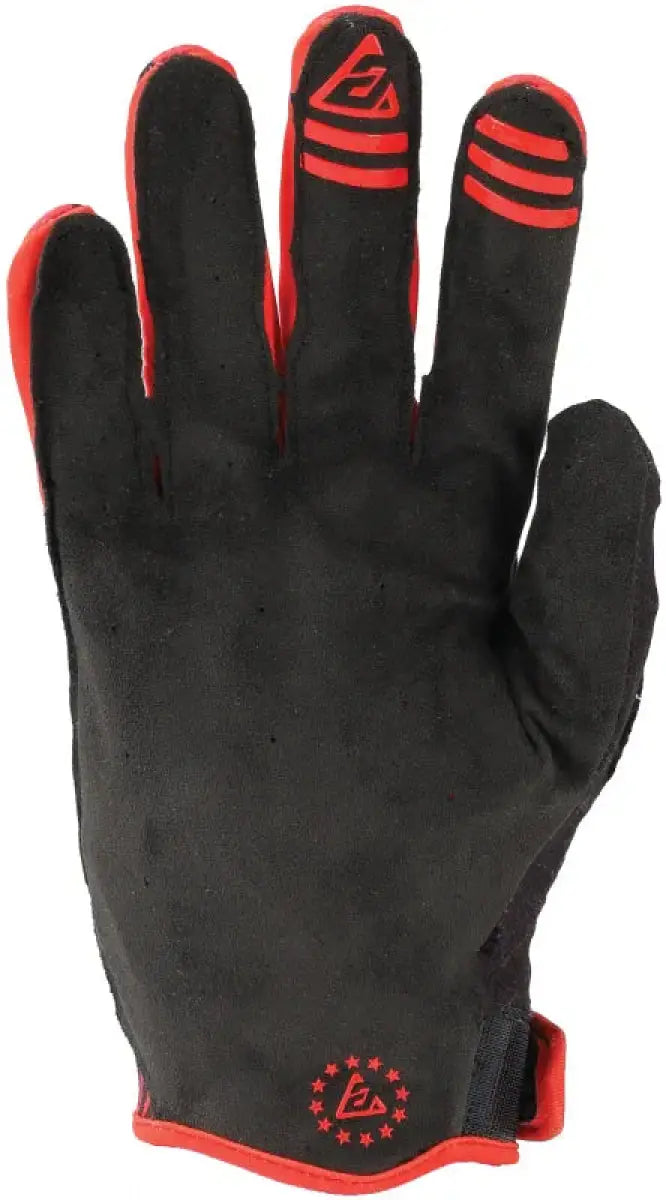Black and red Answer 25 Ascent Prix Gloves for youth cycling, perfect prix gloves