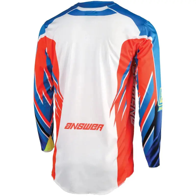 Answer 25 Elite Xotic Jersey Red/White/Blue - Medium - Safety