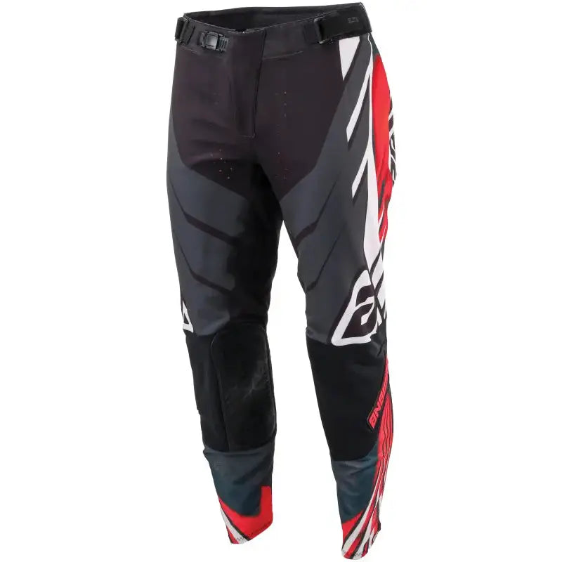 Answer 25 Elite Xotic Pants Crimson/Black Size - 40 - Safety