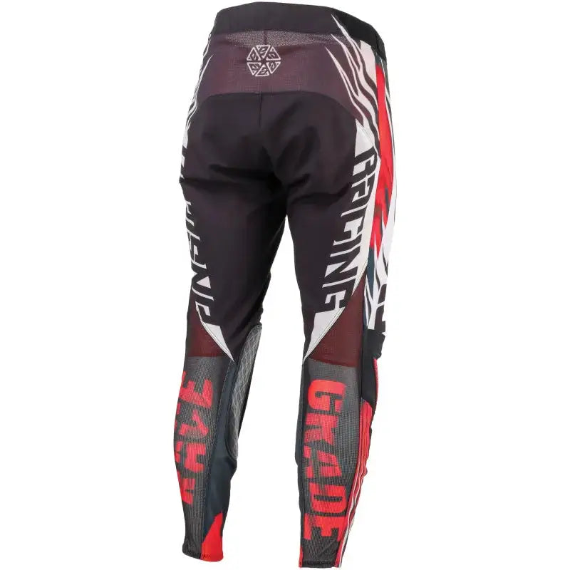 Answer Safety: Answer 25 Elite Xotic Pants Crimson/BlackYouth Size - 28