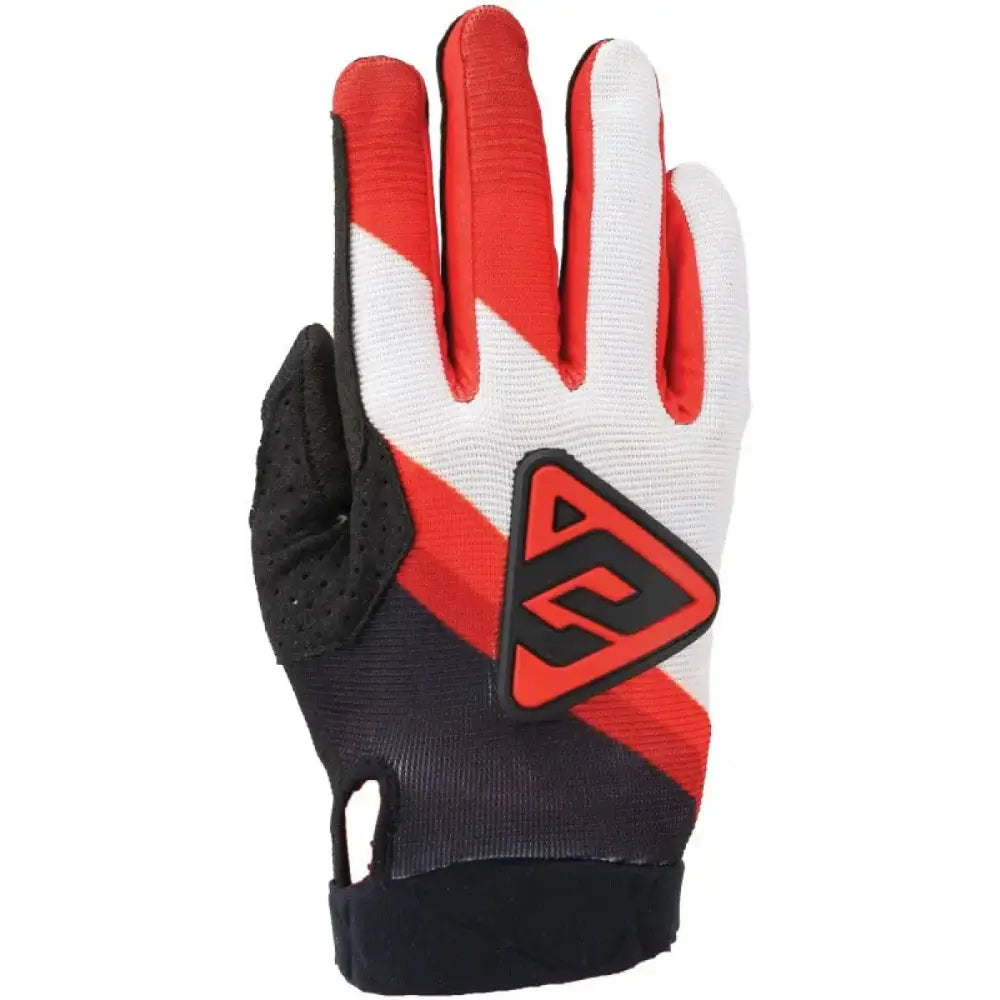 Youth Peak Flo Gloves Red White Black for Answer 25 Peak Flo collection