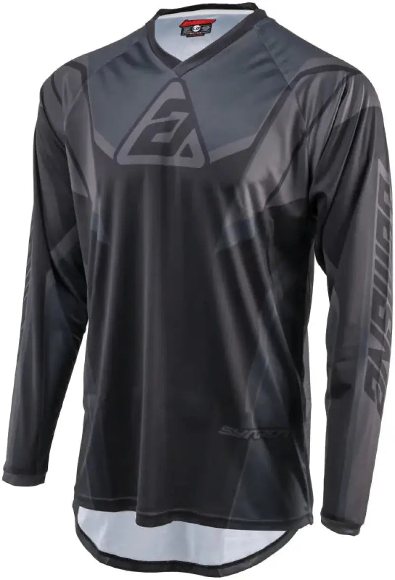 Gray and black Syncron Envenom Jersey long-sleeve for a sporty look