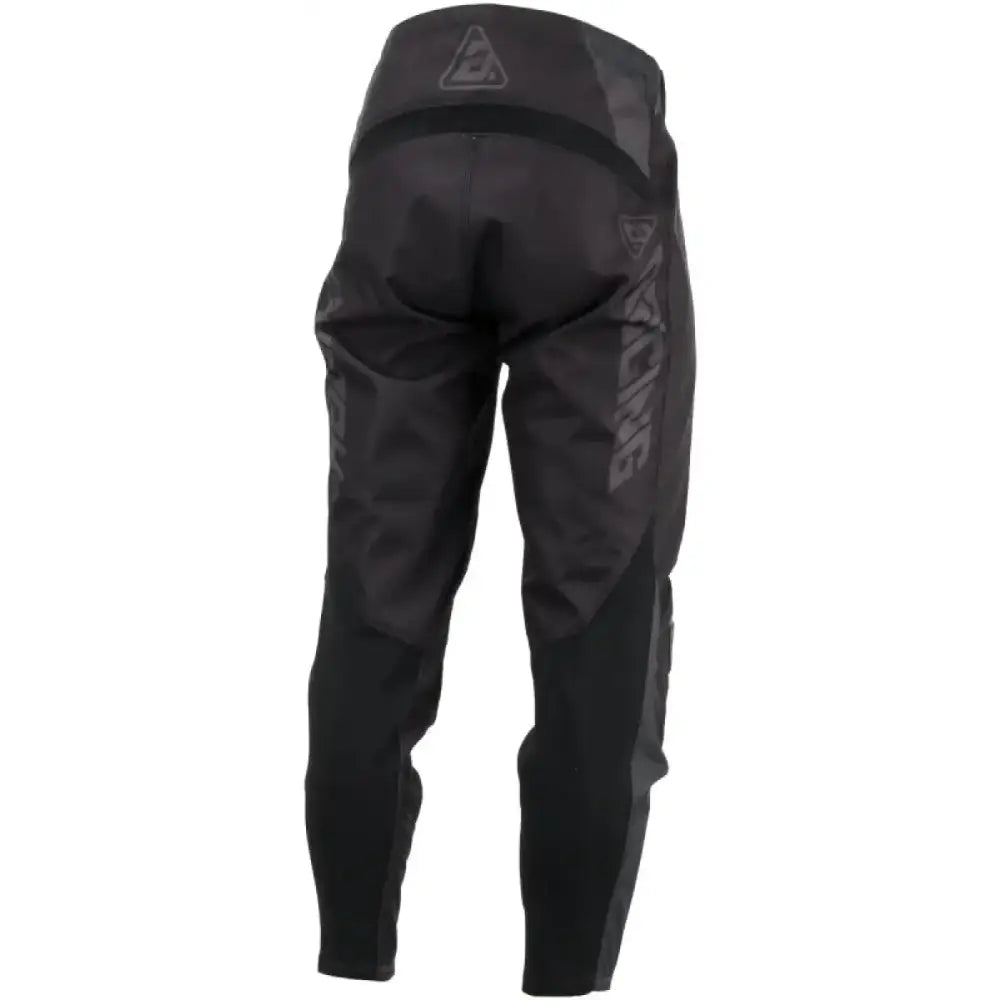 Black and gray Syncron Envenom Pants for men, perfect for dirt biking adventures