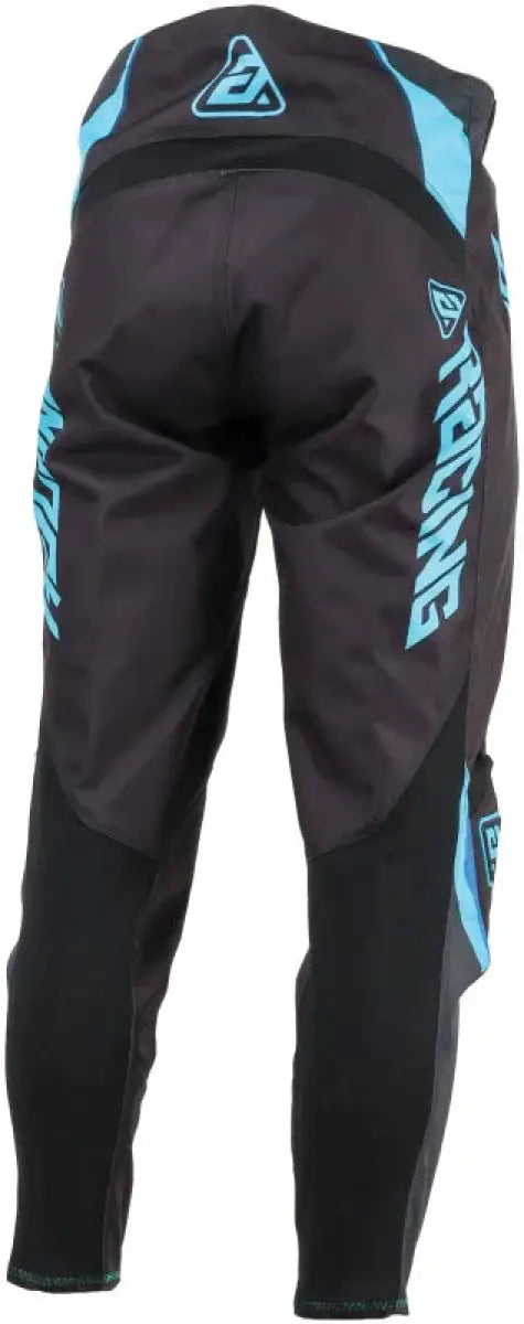 Black and blue Syncron Envenom Pants for motocross, size 28, stylish envenom pants