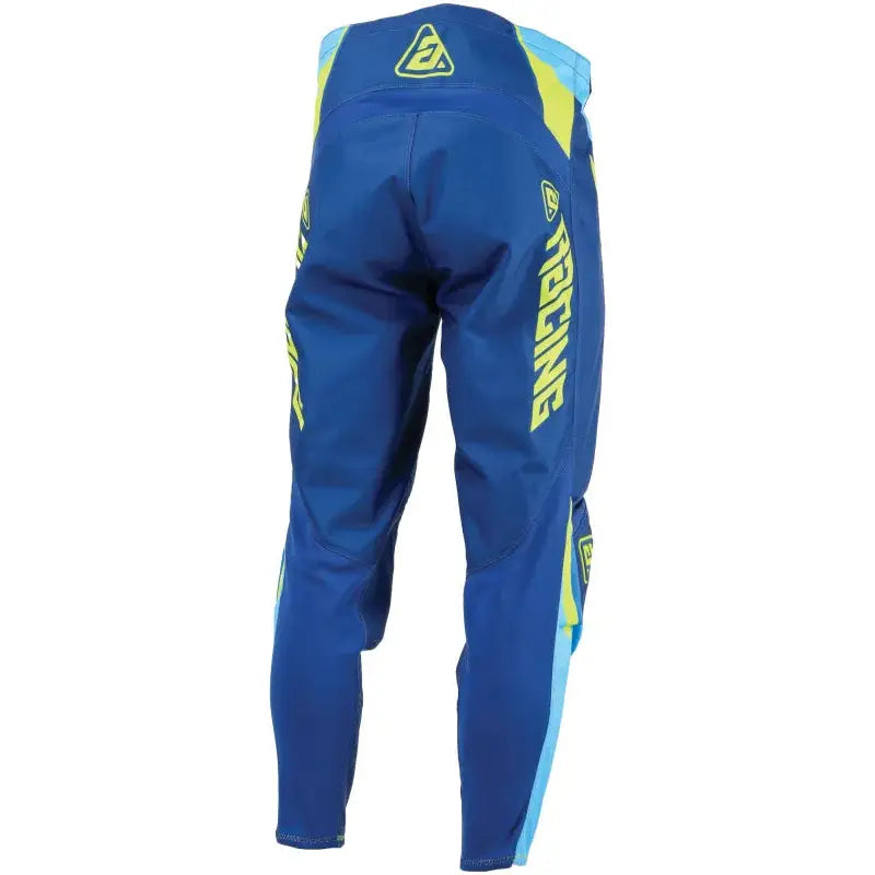 Answer Safety: Answer 25 Syncron Envenom Pants Blue/Hyper Acid Size - 34