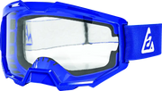Answer Apex Reflux Blue White Youth Goggle for motocross, cool reflux blue white design