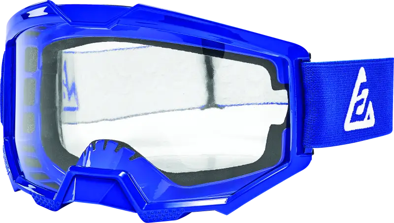 Answer Apex Reflux Blue White Youth Goggle for motocross, cool reflux blue white design