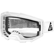 Answer Apex motocross goggles in white black color for stylish race day protection