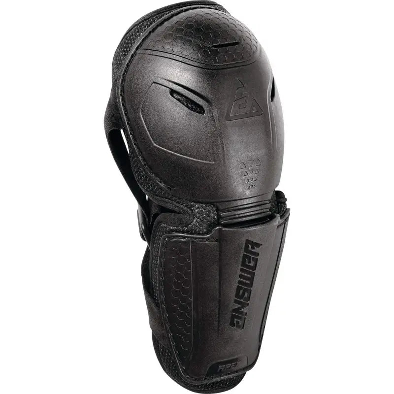 Black motocross knee guard for answer apex elbow guard adult one size gear